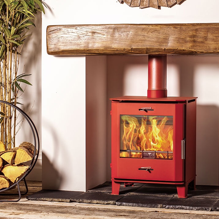 Термостойкая краска эмаль CERTA (Церта), цв. терракот, до 500 °C (фасовка 25 кг.)