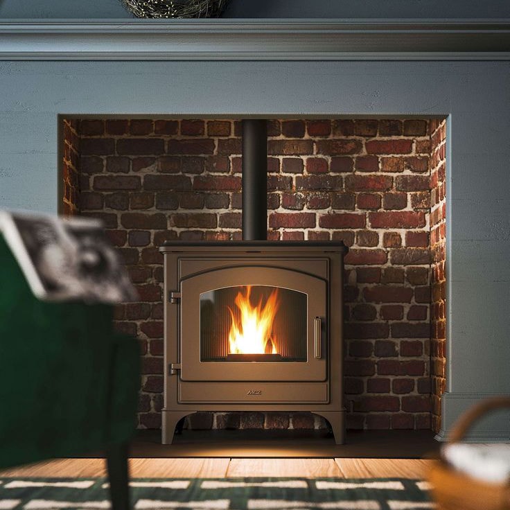 Термостойкая краска эмаль CERTA (Церта), цв. коричневый, до 500 °C (фасовка 25 кг.)