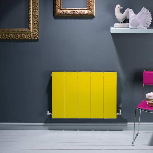 Термостойкая краска эмаль CERTA (Церта), цв. жёлтый, до 400 °C (фасовка 25 кг.)